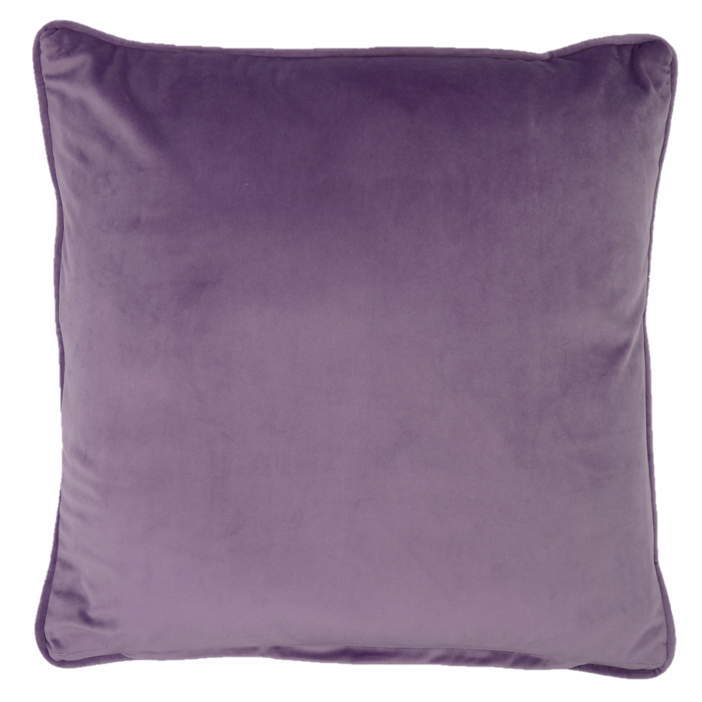 Polaris Lavender Purple Textured Weave Velvet Cushion Cover (45cm x 45cm)