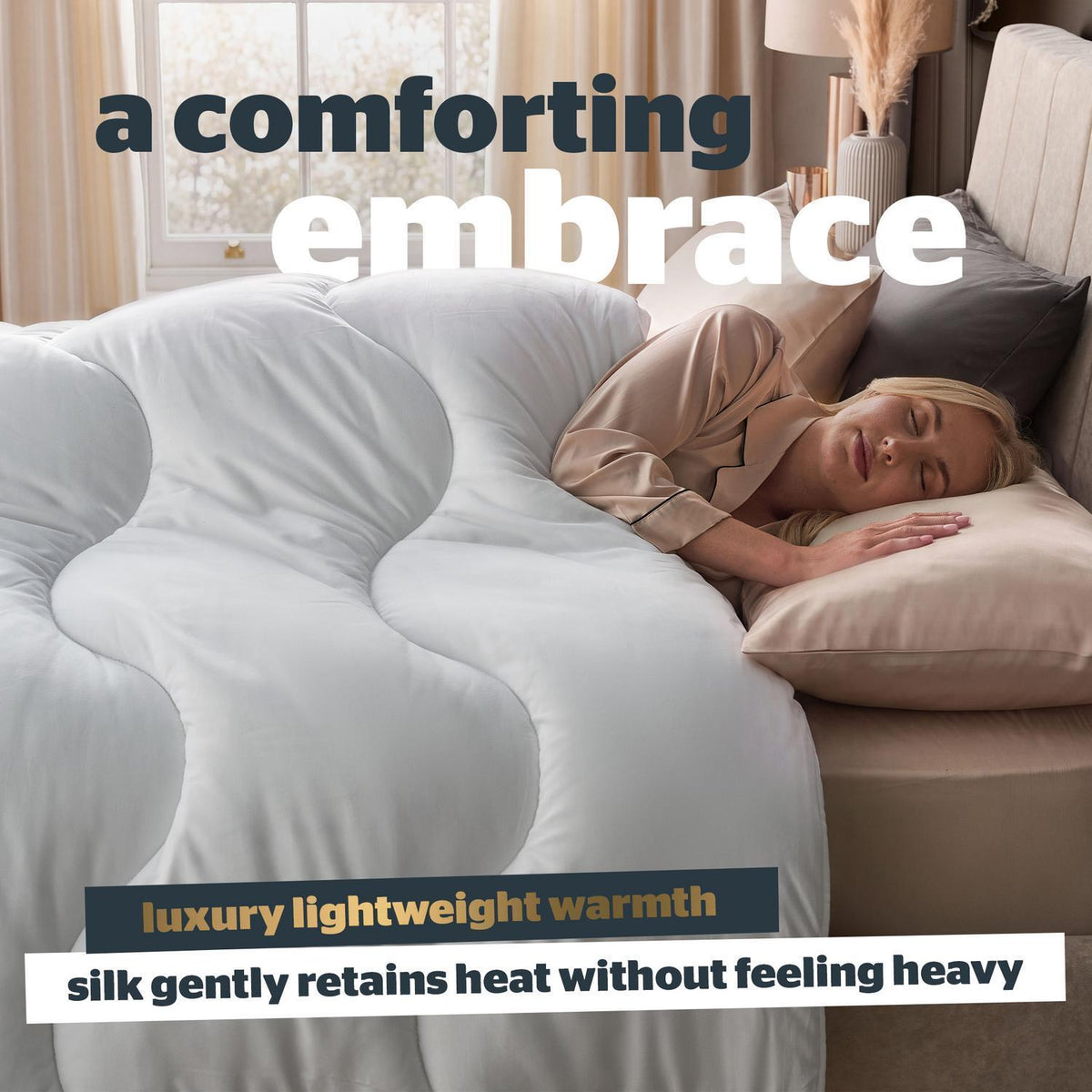 Silentnight Prestige Collection Sumptuous Silk 10.5 Tog Duvet