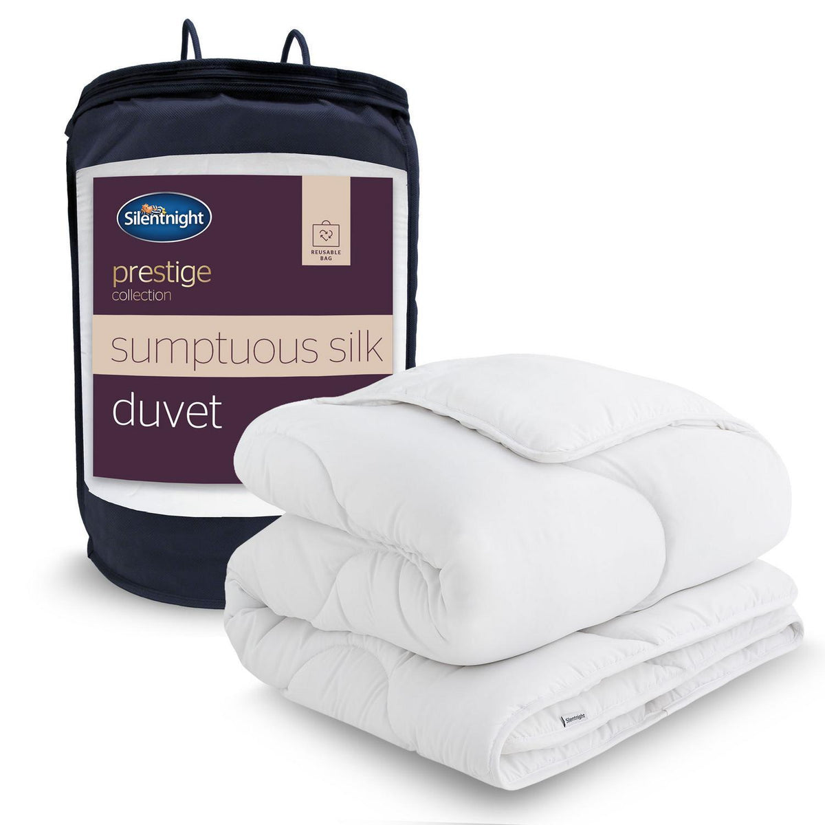 Silentnight Prestige Collection Sumptuous Silk 10.5 Tog Duvet