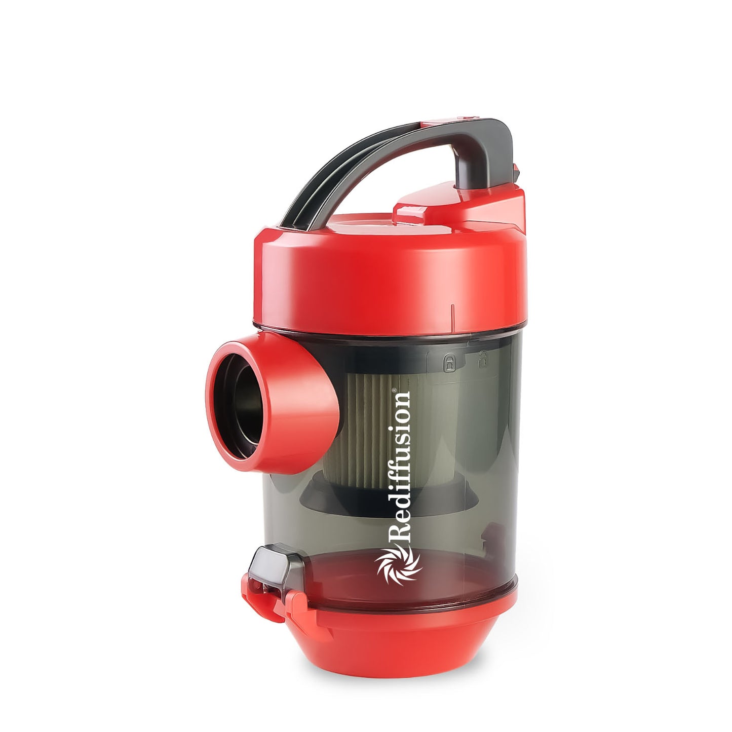 Rediffusion Red 800W Multi Cyclonic Bagless Vacuum.