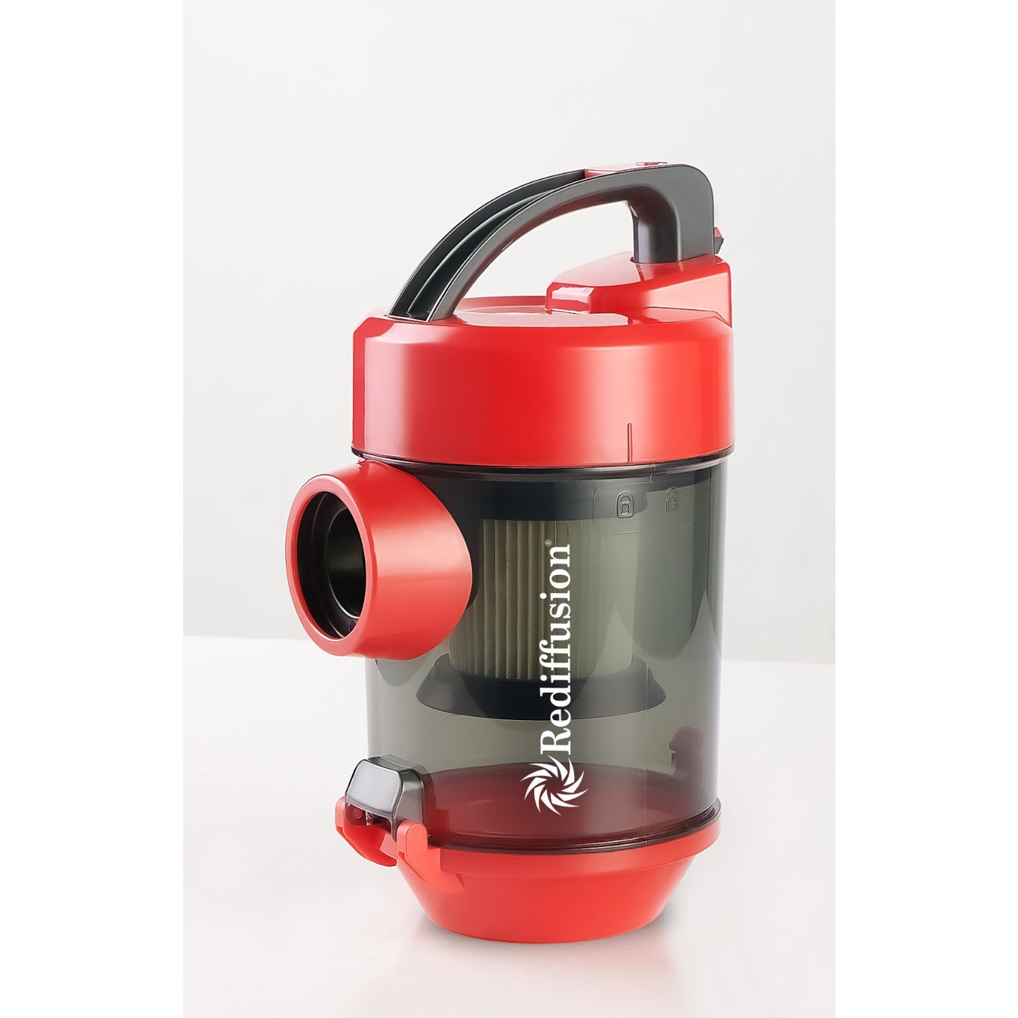 Rediffusion Red 800W Multi Cyclonic Bagless Vacuum.