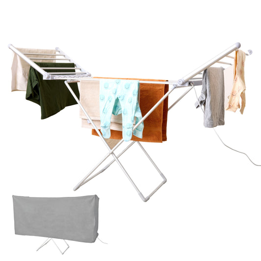Rediffusion Heated Winged Airer With Cover