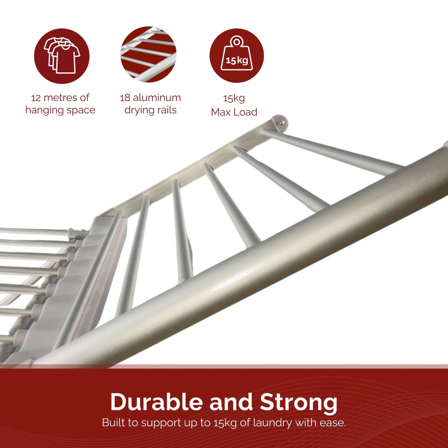 Rediffusion Heated Winged Airer With Cover