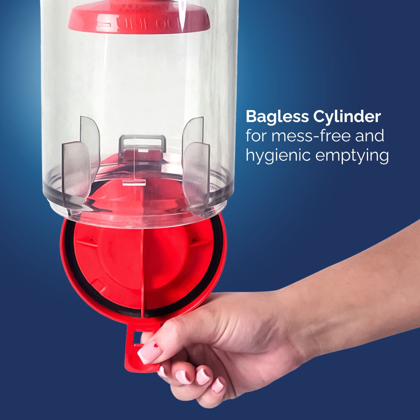 Rediffusion Upright Red Vacuum Cleaner