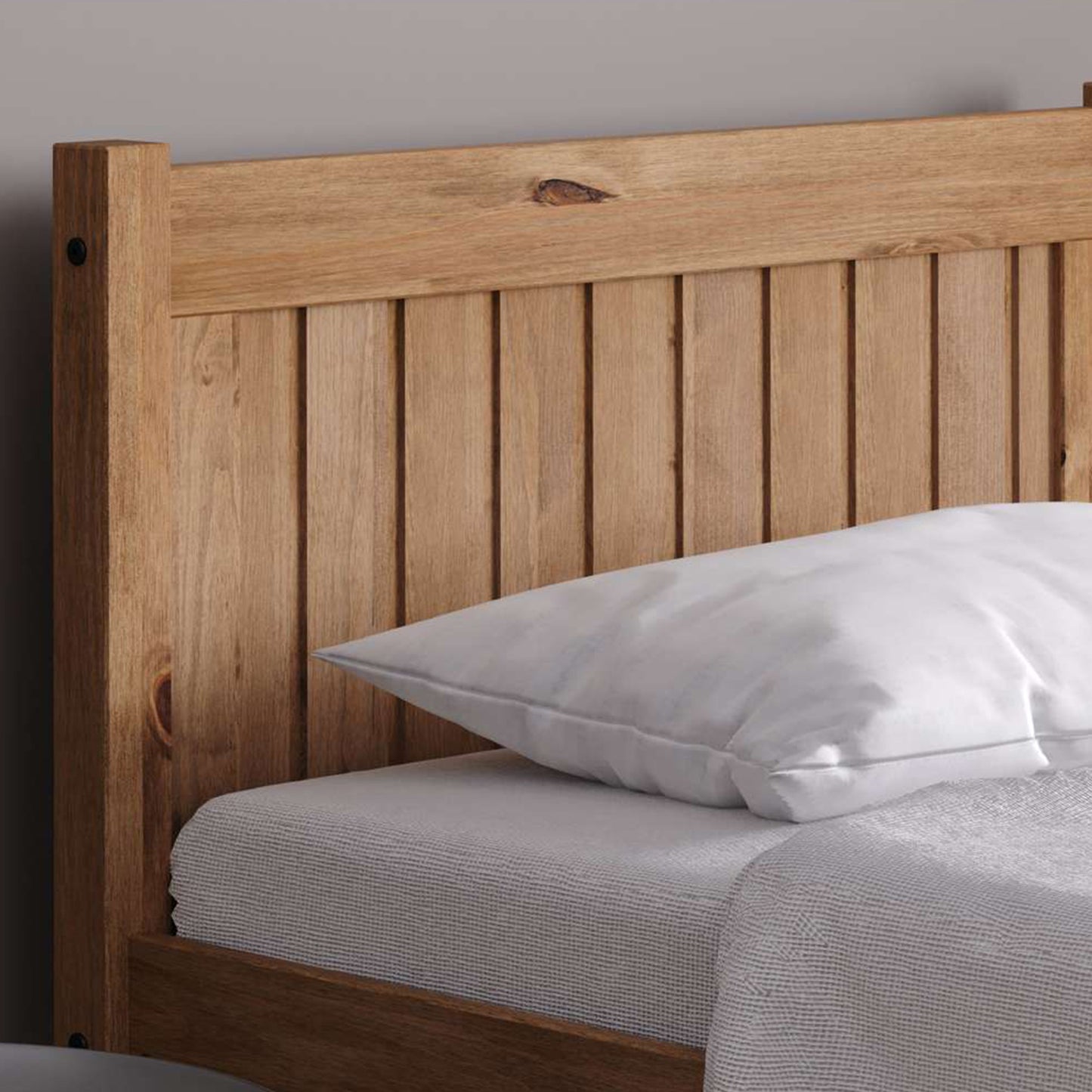 Rio Waxed Pine Bed Frame