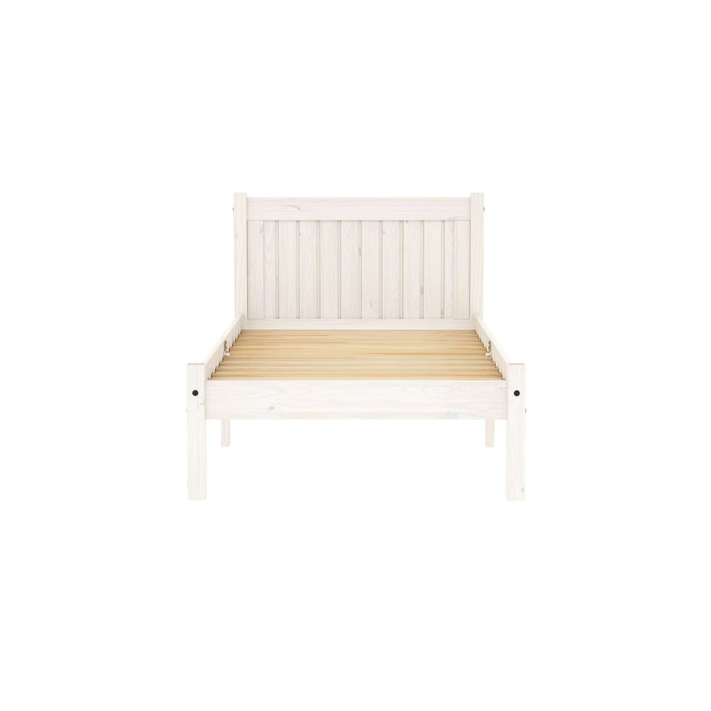 Rio White Washed Bed Frame