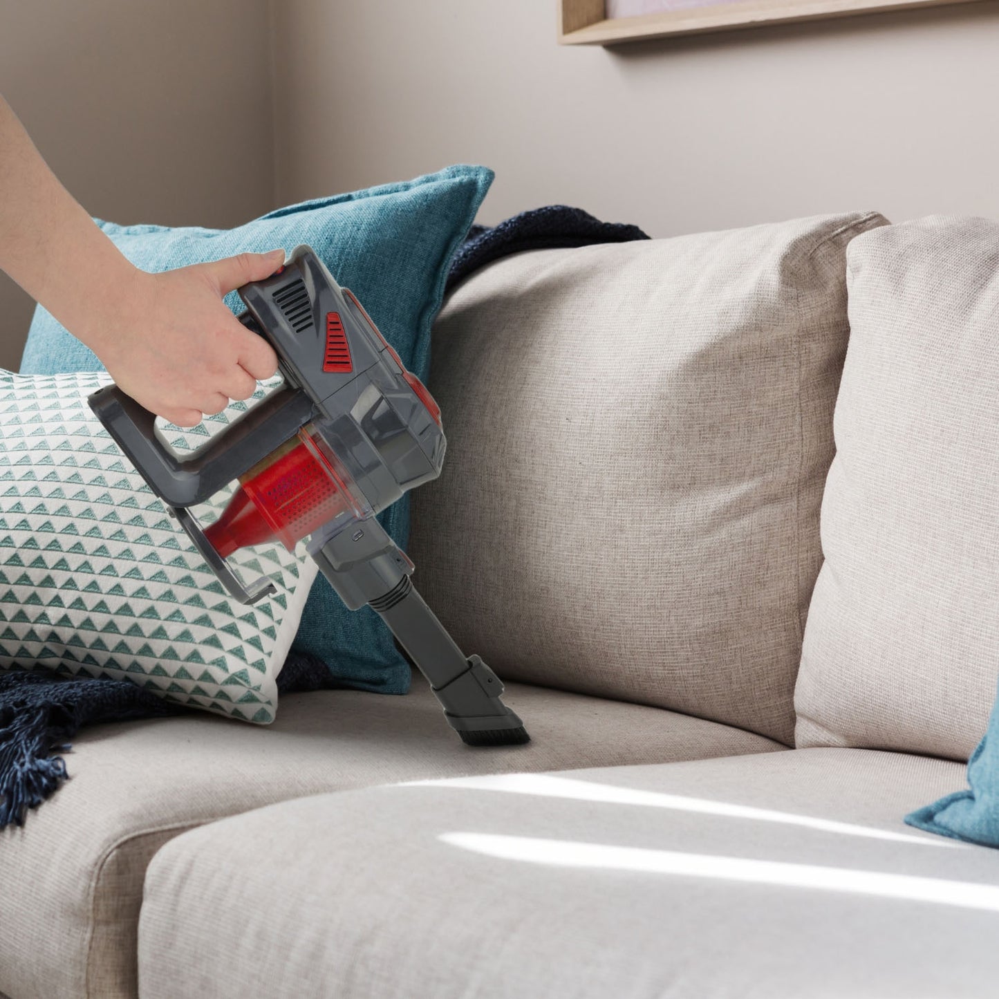 Rediffusion Turbo 2 in 1 Red Stick Vacuum Cleaner