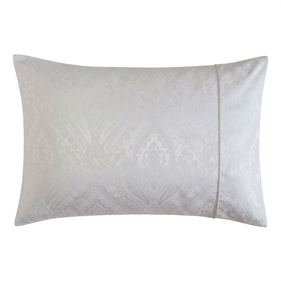 Regency White Jacquard Housewife Pillowcases (Pair)