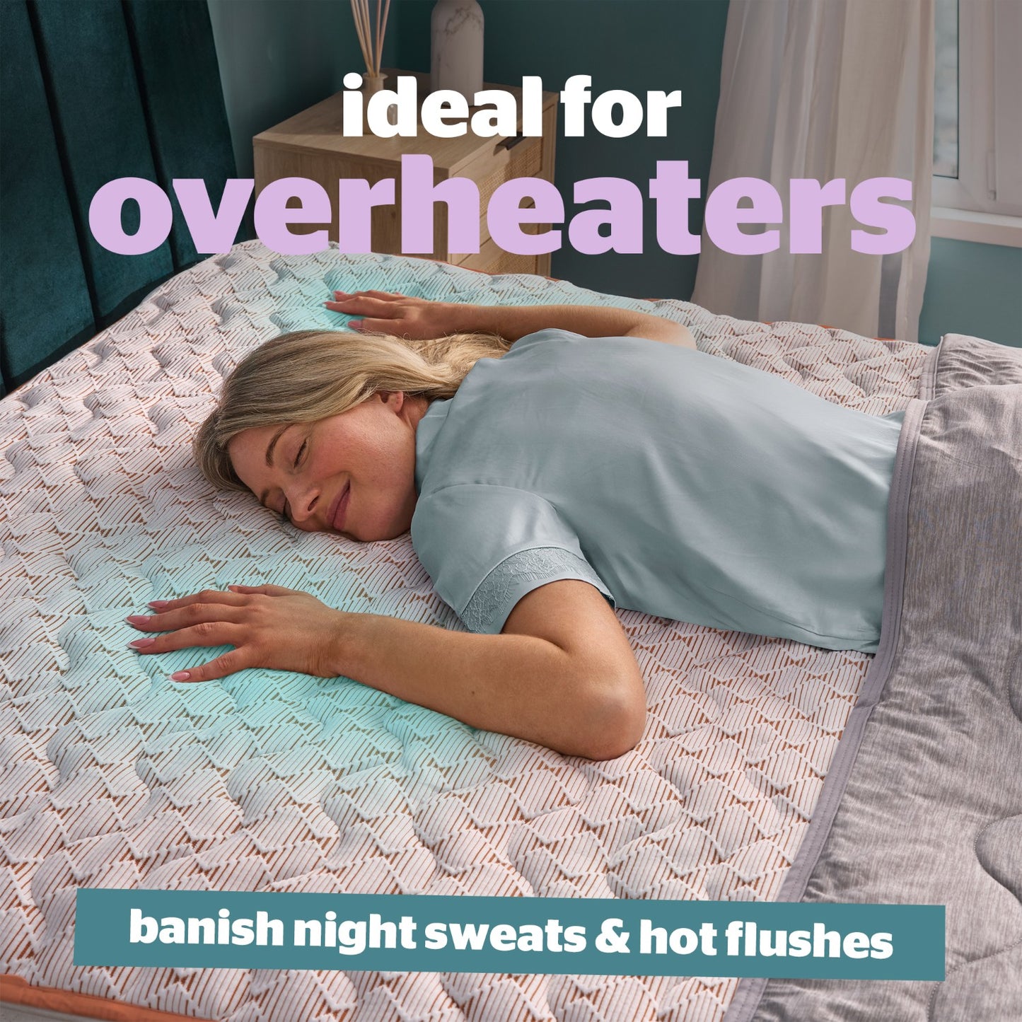 Silentnight Restore Cooling Copper Mattress Topper