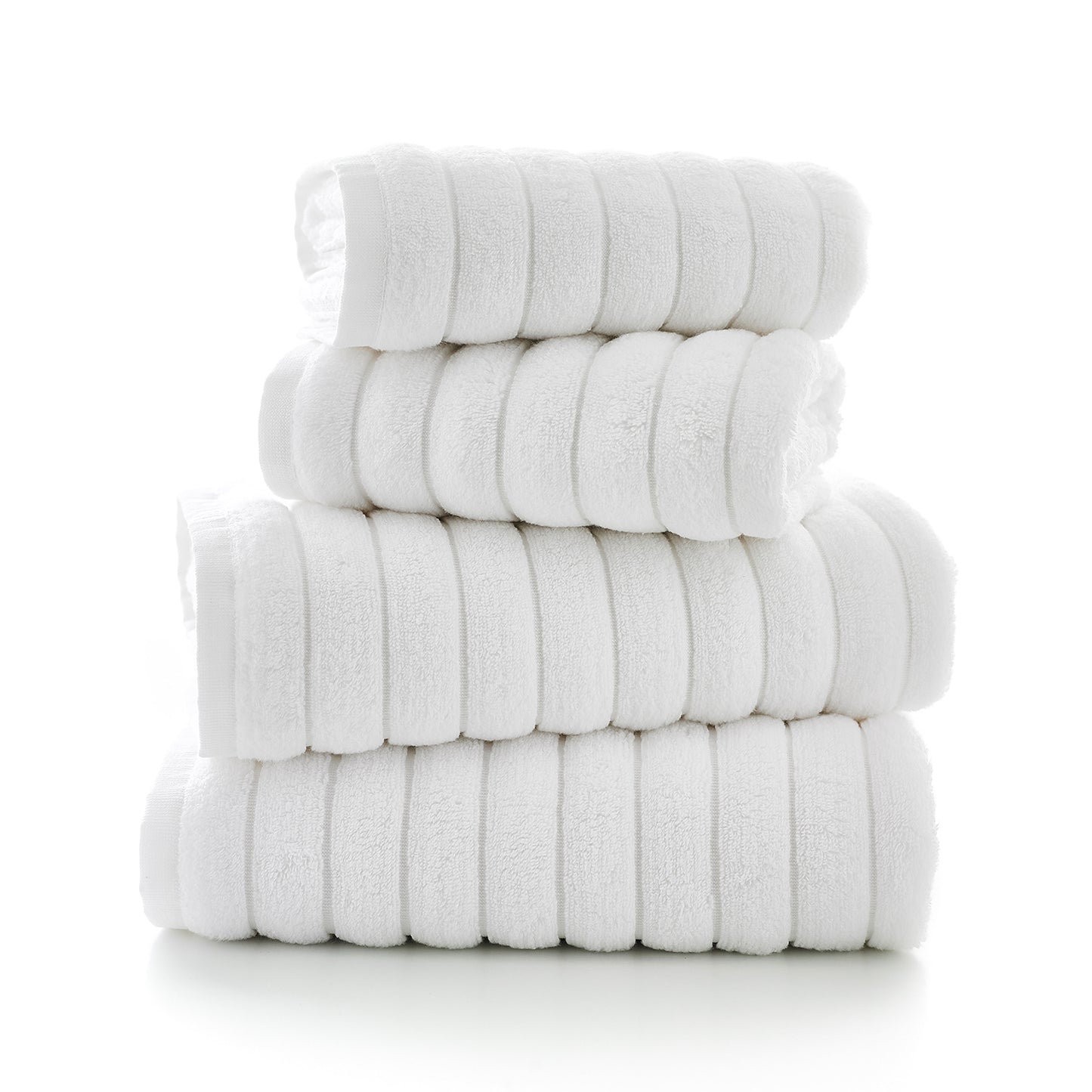 The Lyndon Company Ribbleton 700gsm Zero Twist White Towels