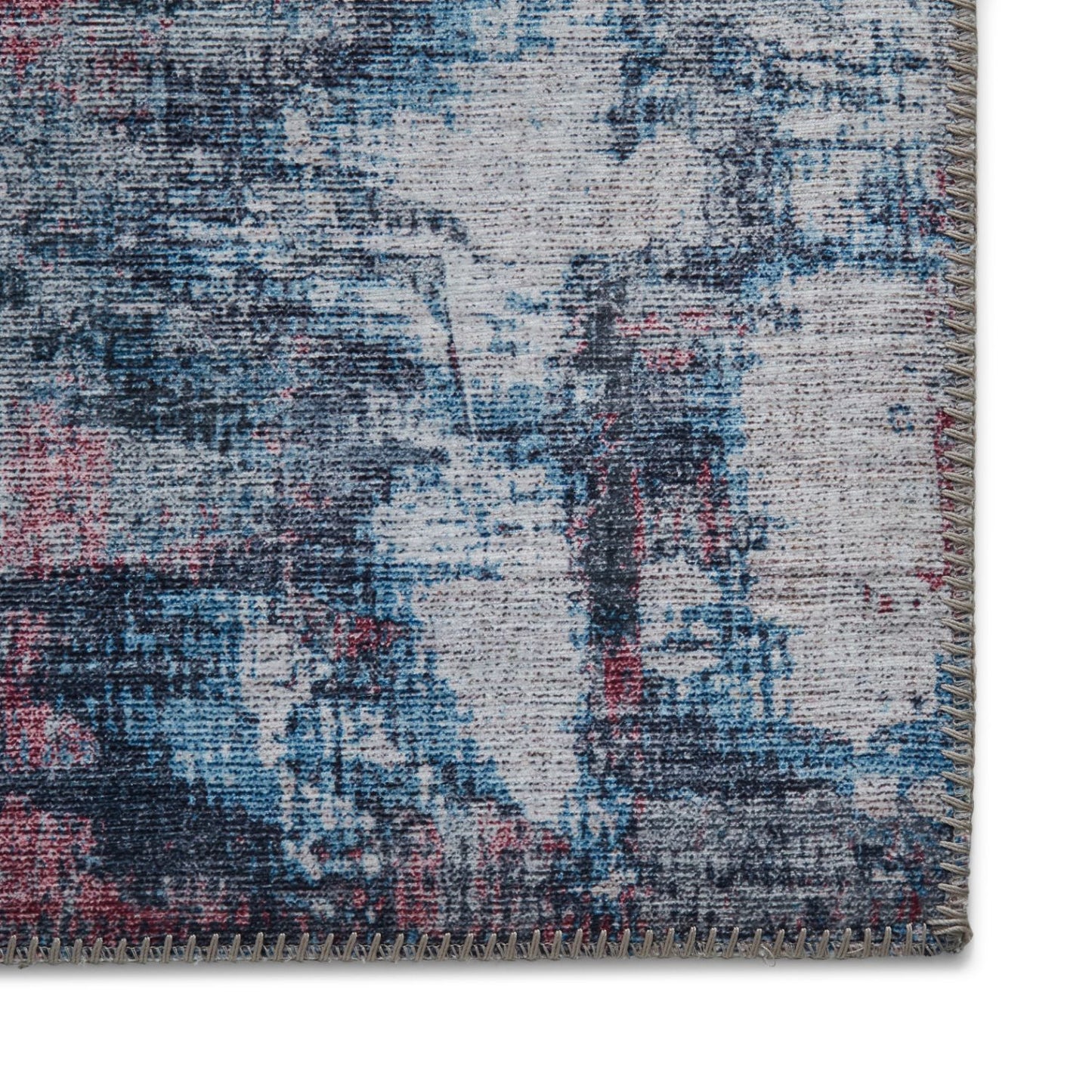 Rio G4719 Pink and Blue Lightweight Abstract Rug