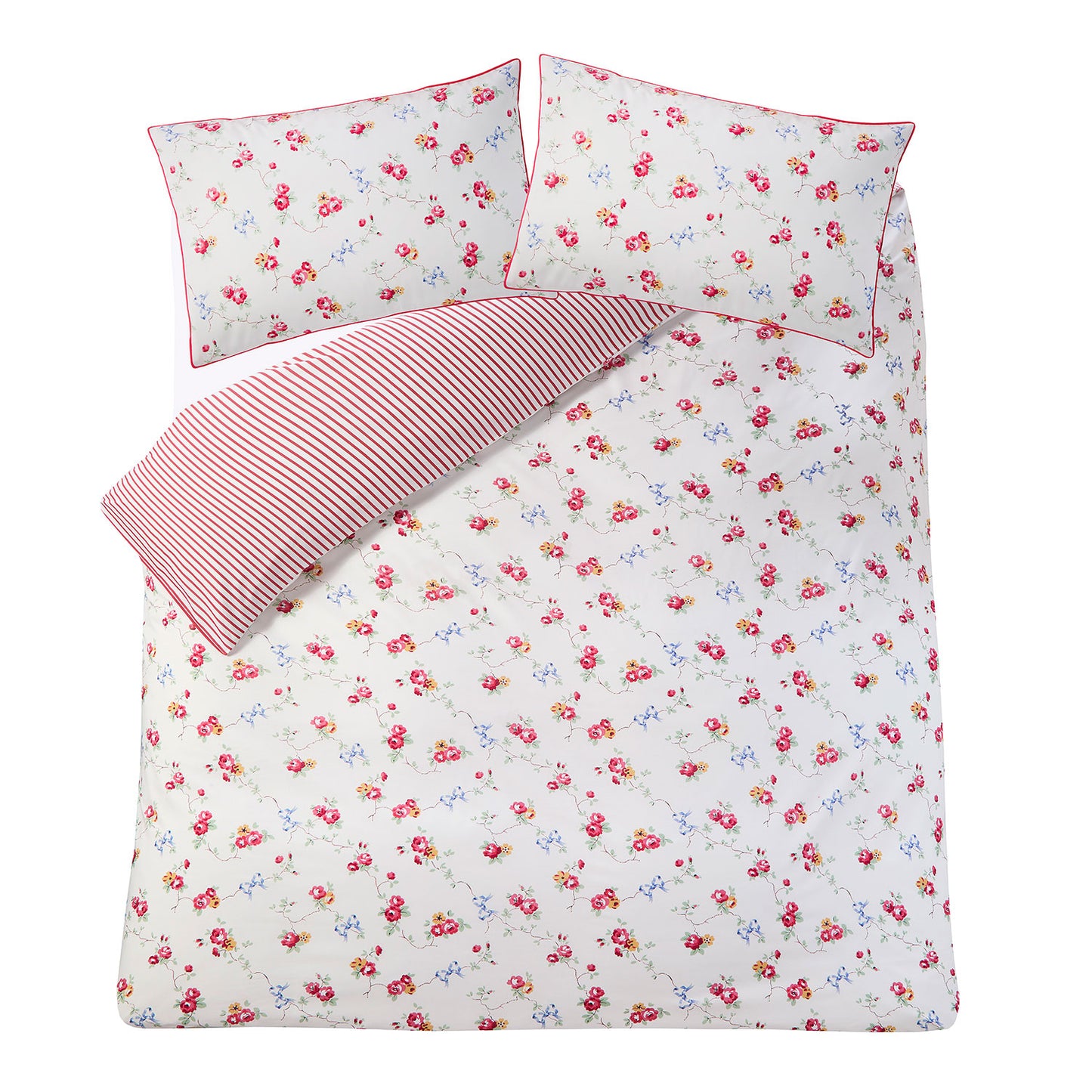 Cath Kidston Rose And Bows Duvet Set