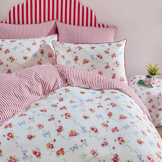 Cath Kidston Rose And Bows Duvet Set