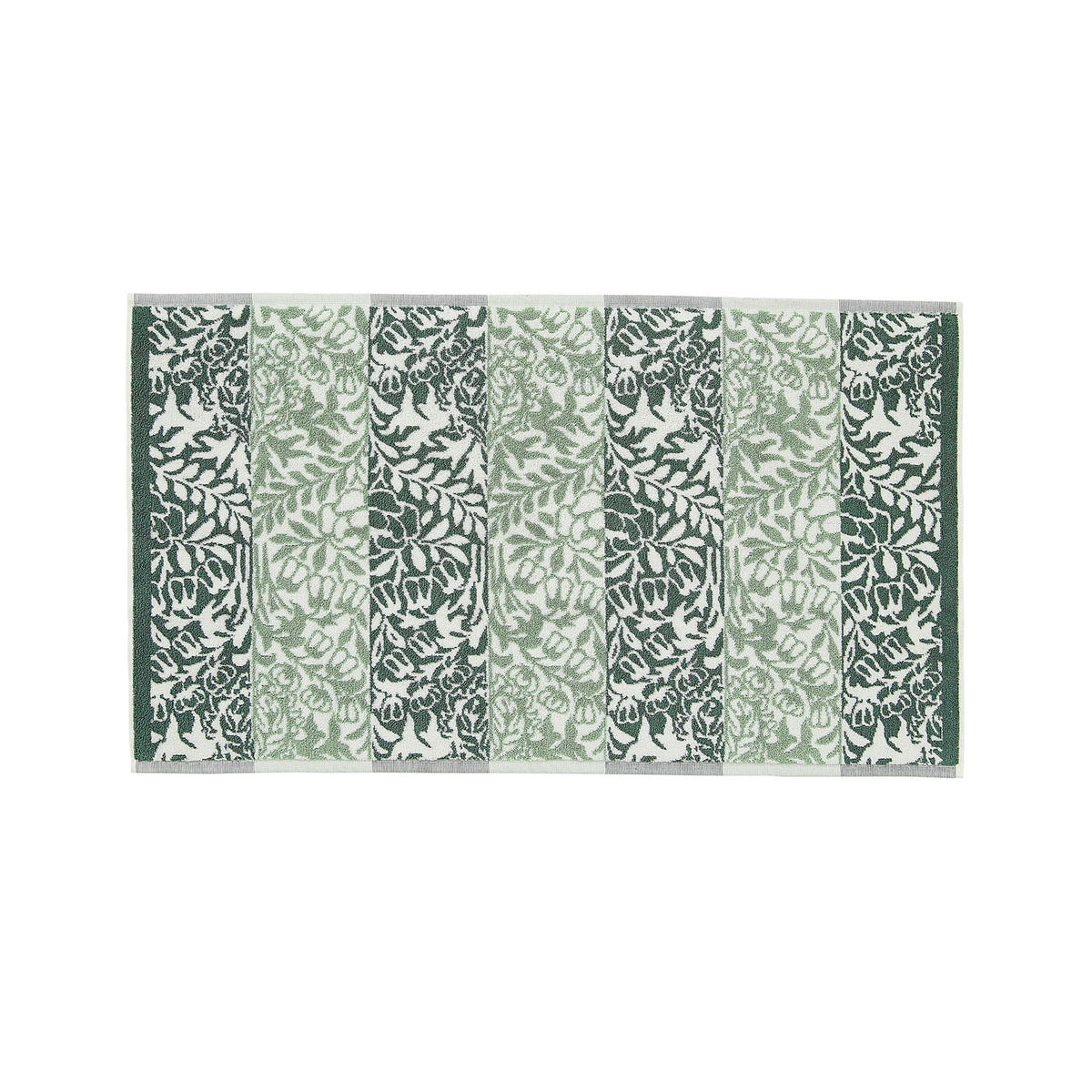 William Morris At Home Rose Stripe Sage Bath Mat