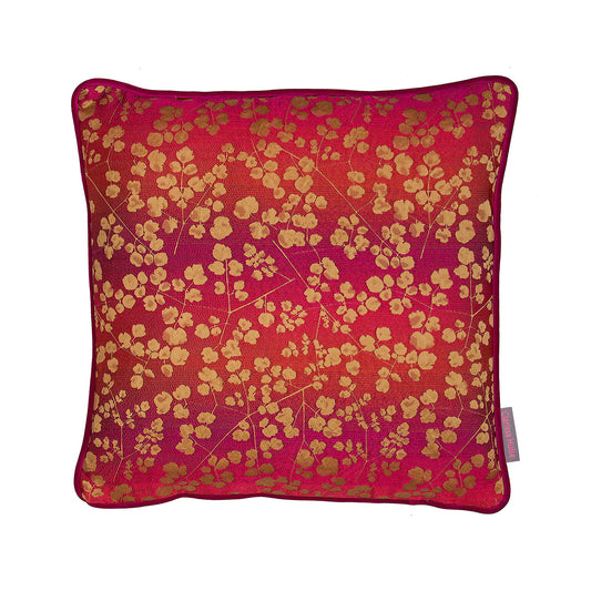 Clarissa Hulse Rue Sunset Velvet Cushion (43cm x 43cm)