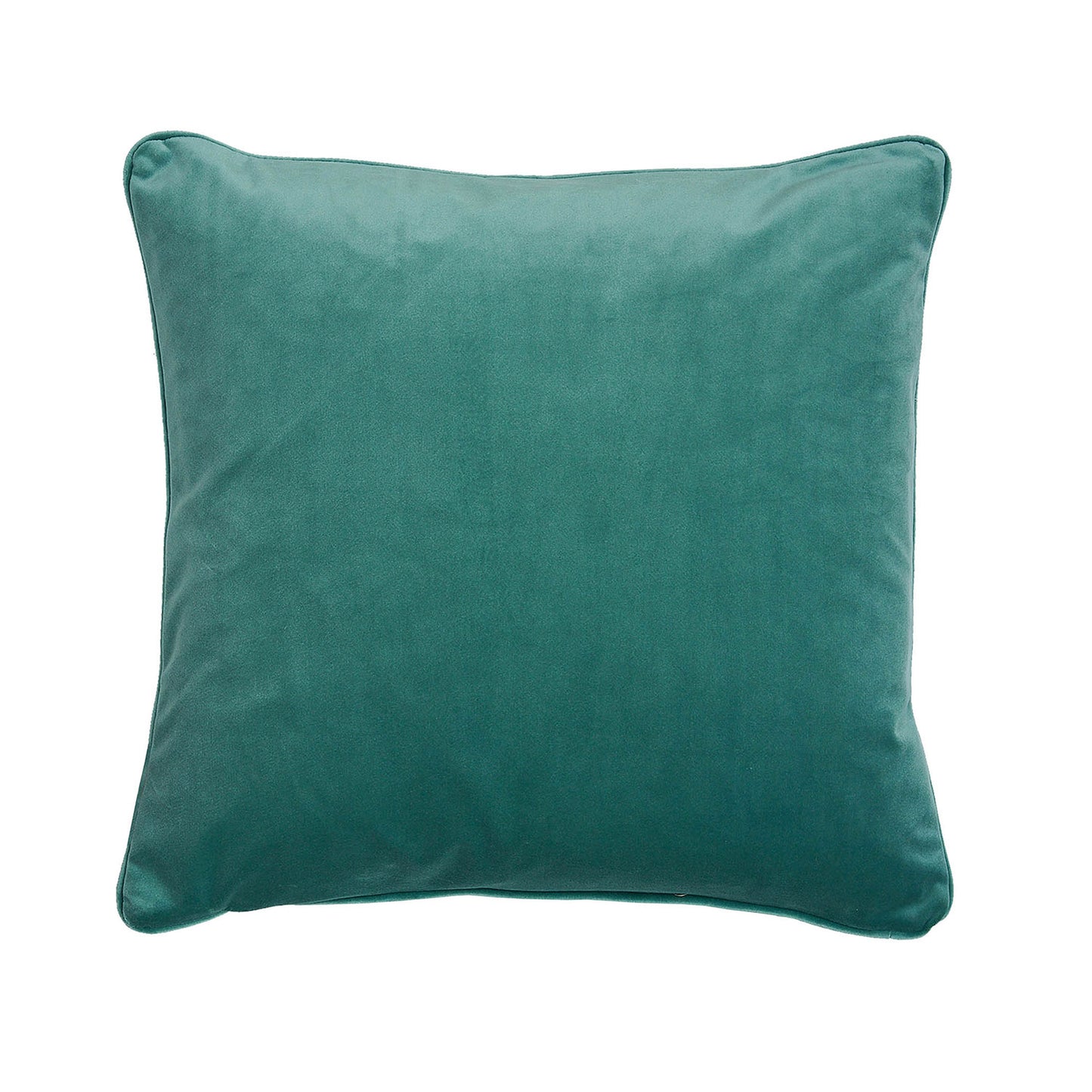 Clarissa Hulse Rue Verdigris Velvet Cushion (43cm x 43cm)