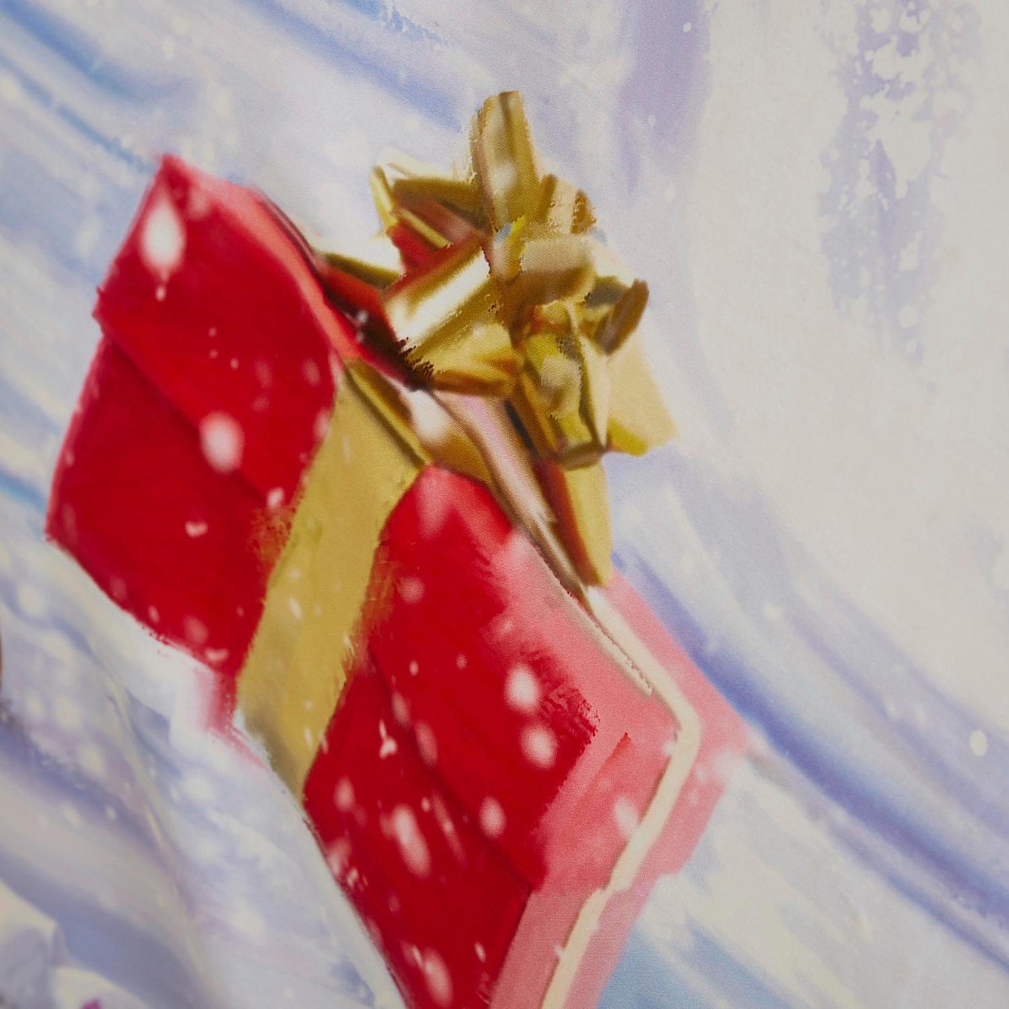 Santa & Snowy Traditional Christmas Duvet Set