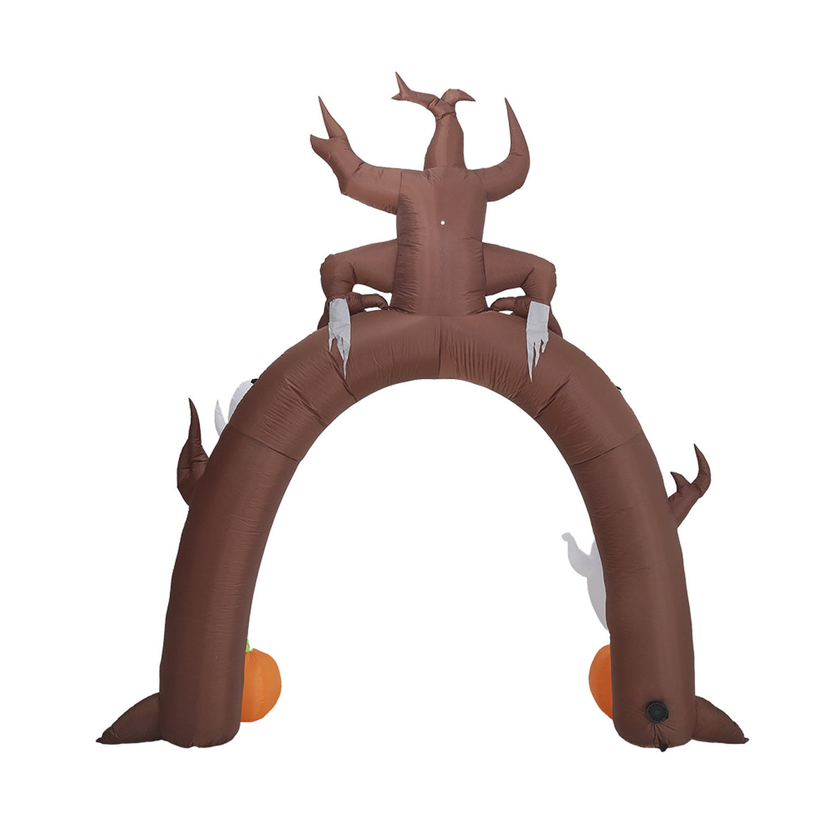Inflatable Halloween Ghost and Pumpkin Archway 10.4ft