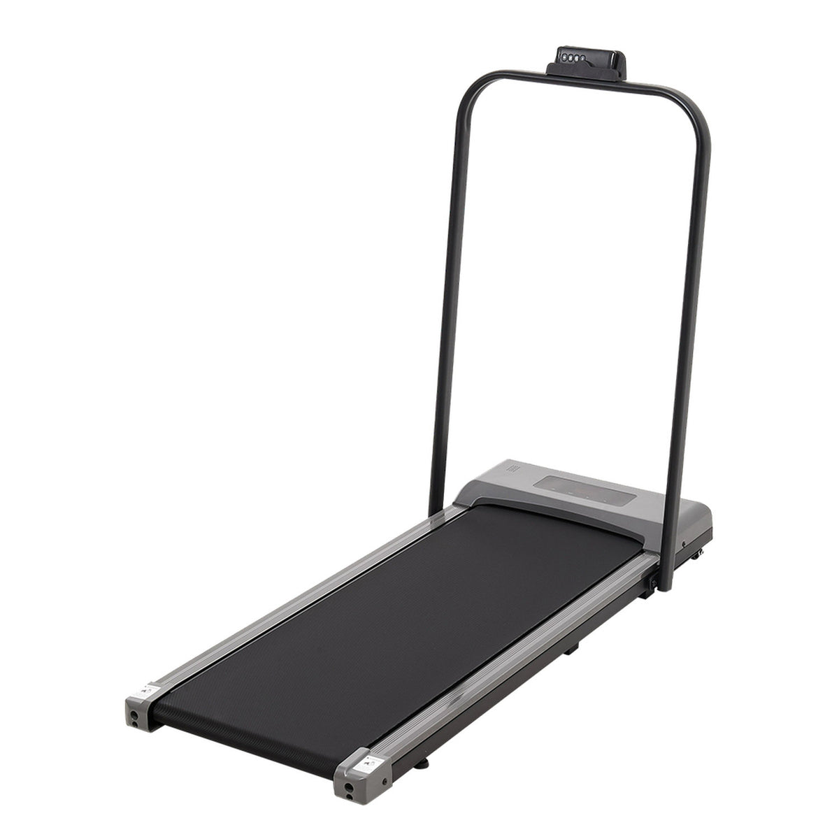 Foldable Indoor Silver Grey Electric Treadmill