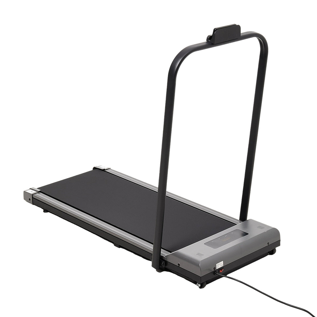 Foldable Indoor Silver Grey Electric Treadmill
