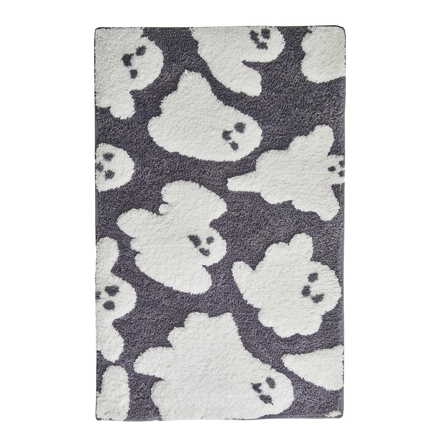 Spooky Ghosts Non-Slip Reverse Bath Mat