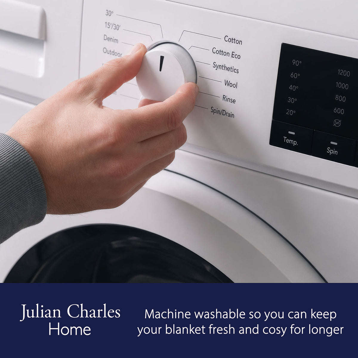 Self Heating Charcoal Fleece Throw Blanket
