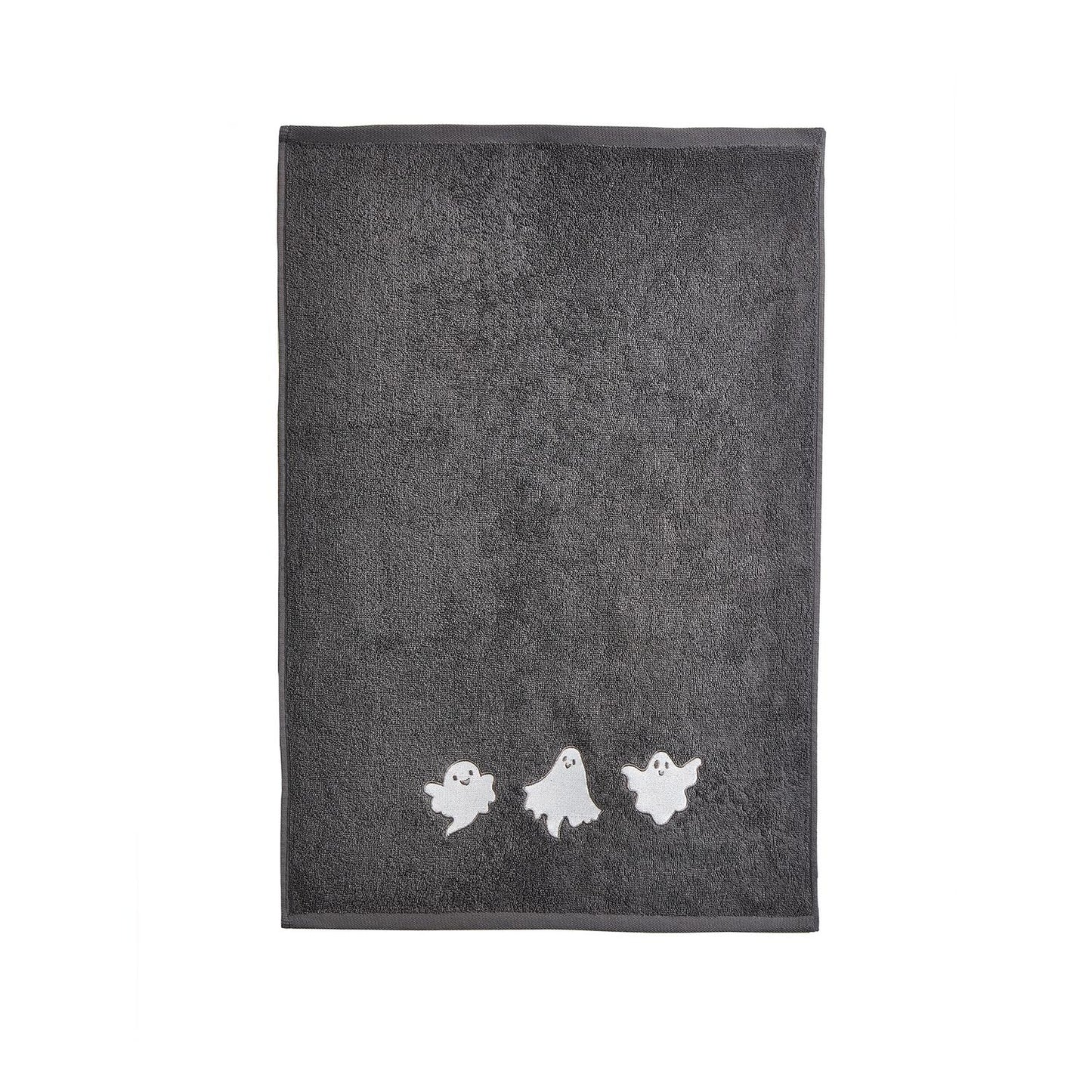 Spooky Ghosts Cotton Hand Towel 2pk
