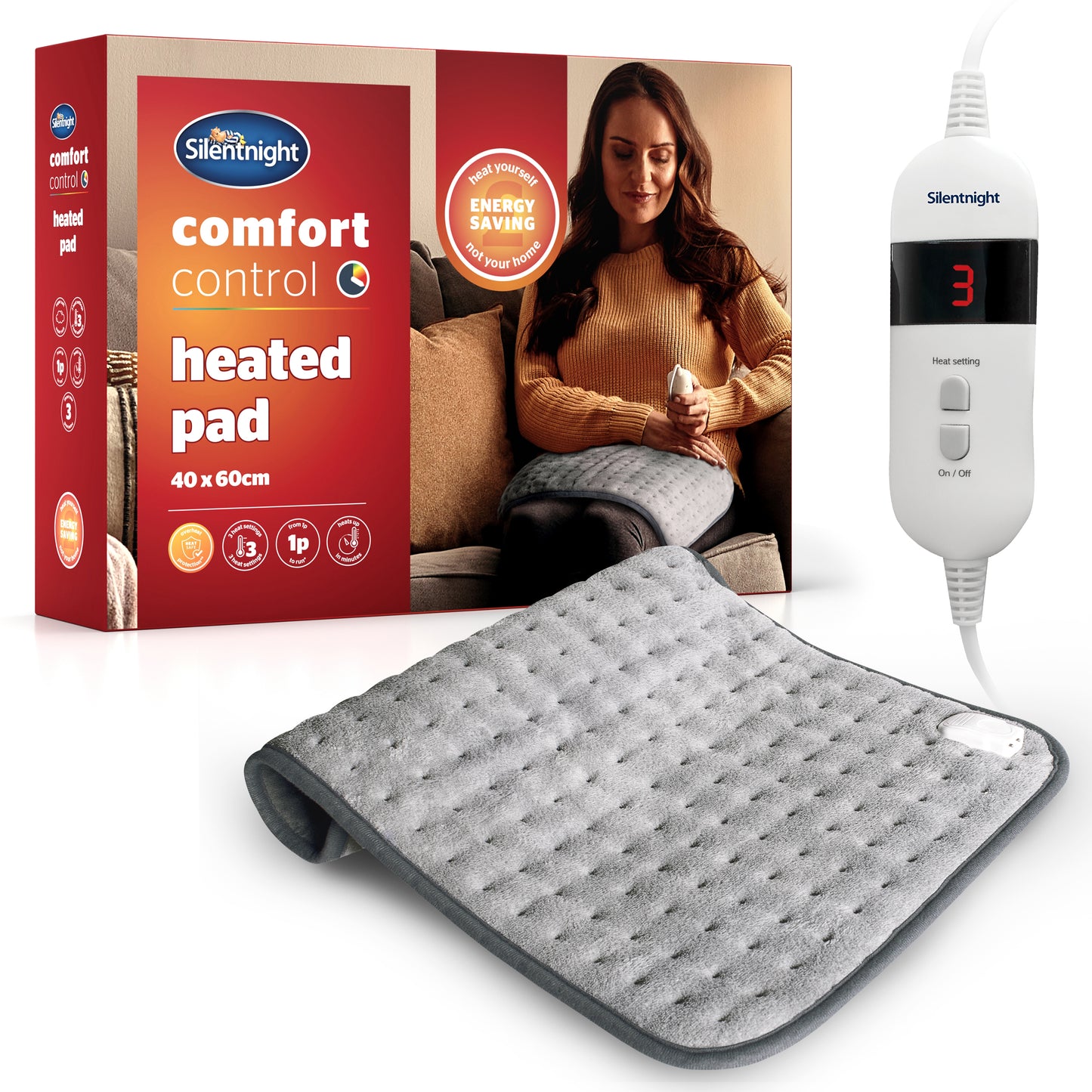 Silentnight Comfort Control Heated Pad