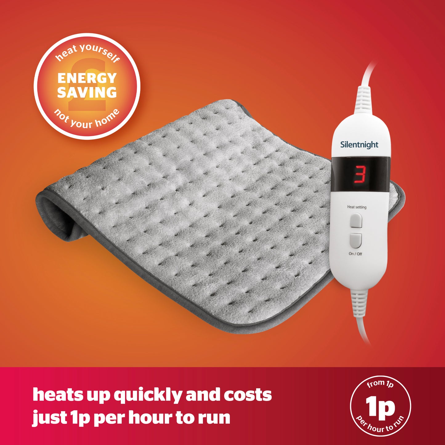 Silentnight Comfort Control Heated Pad