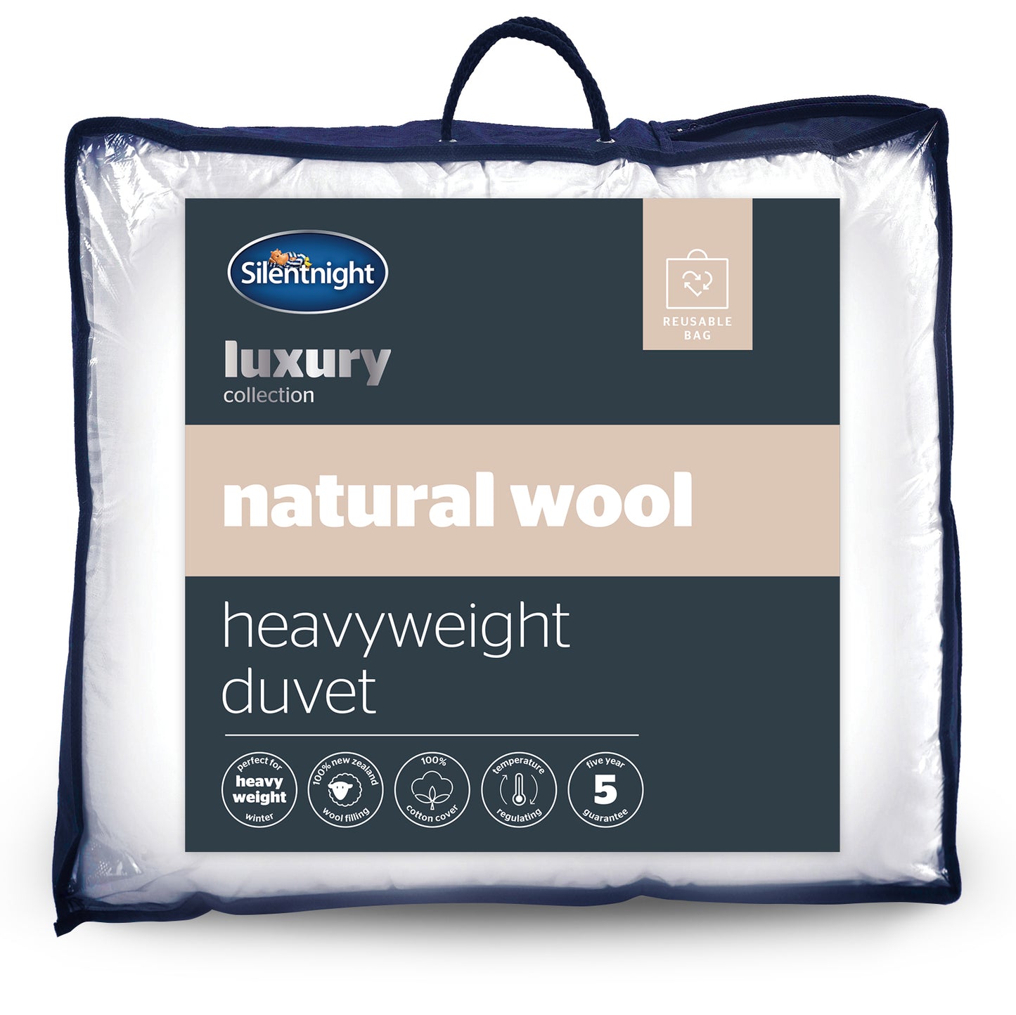 Silentnight Heavyweight Wool Duvet