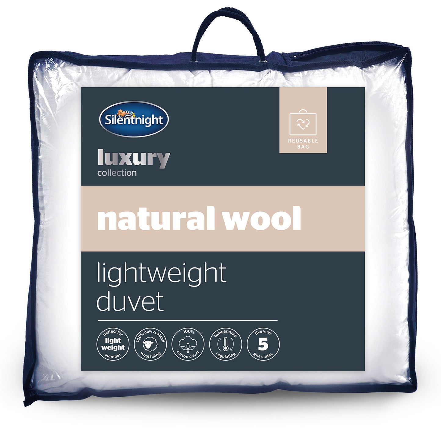 Silentnight Lightweight Wool Duvet