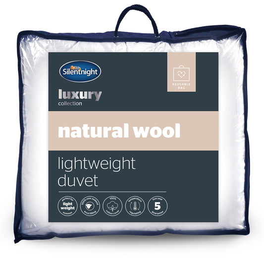 Silentnight Lightweight Wool Duvet