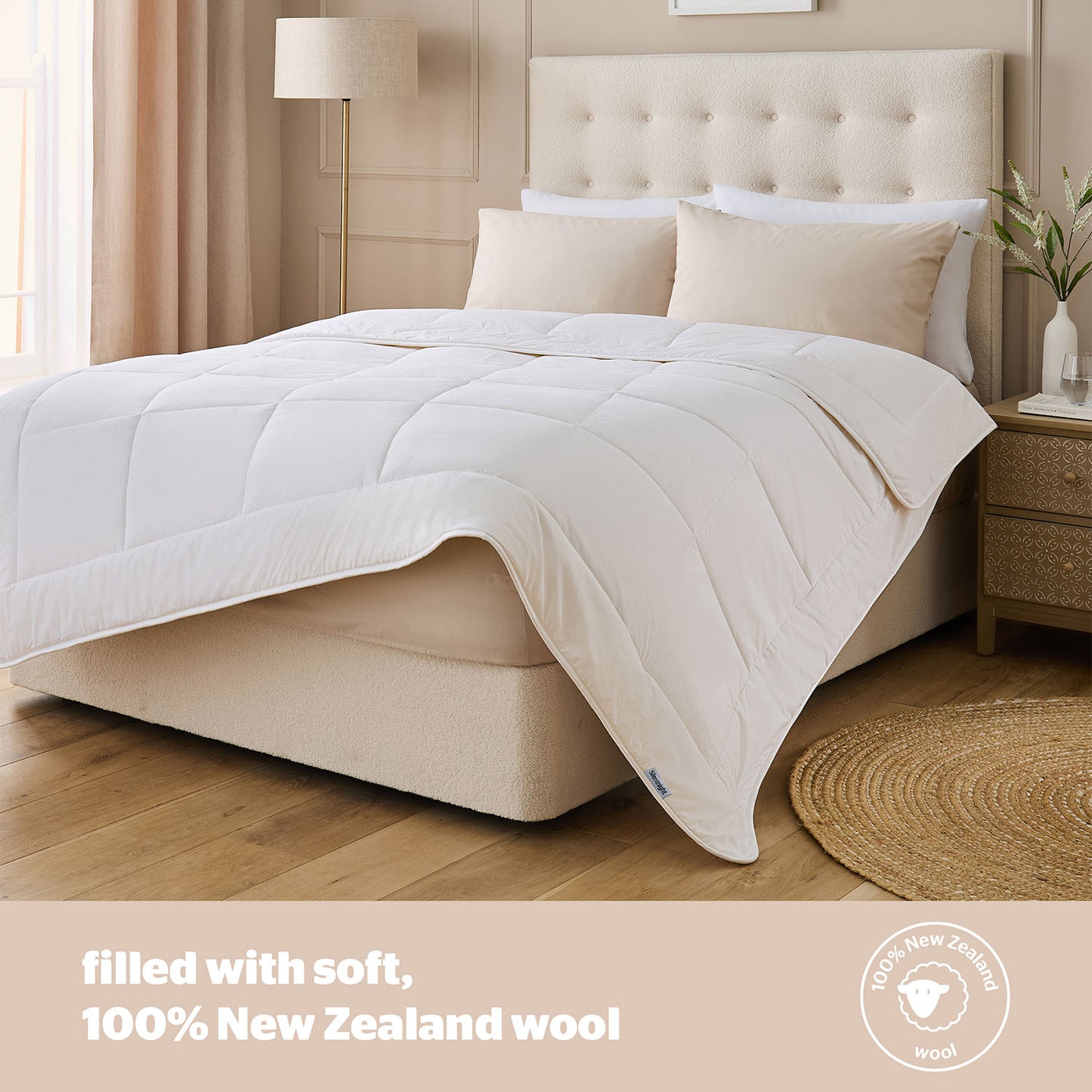 Silentnight Lightweight Wool Duvet