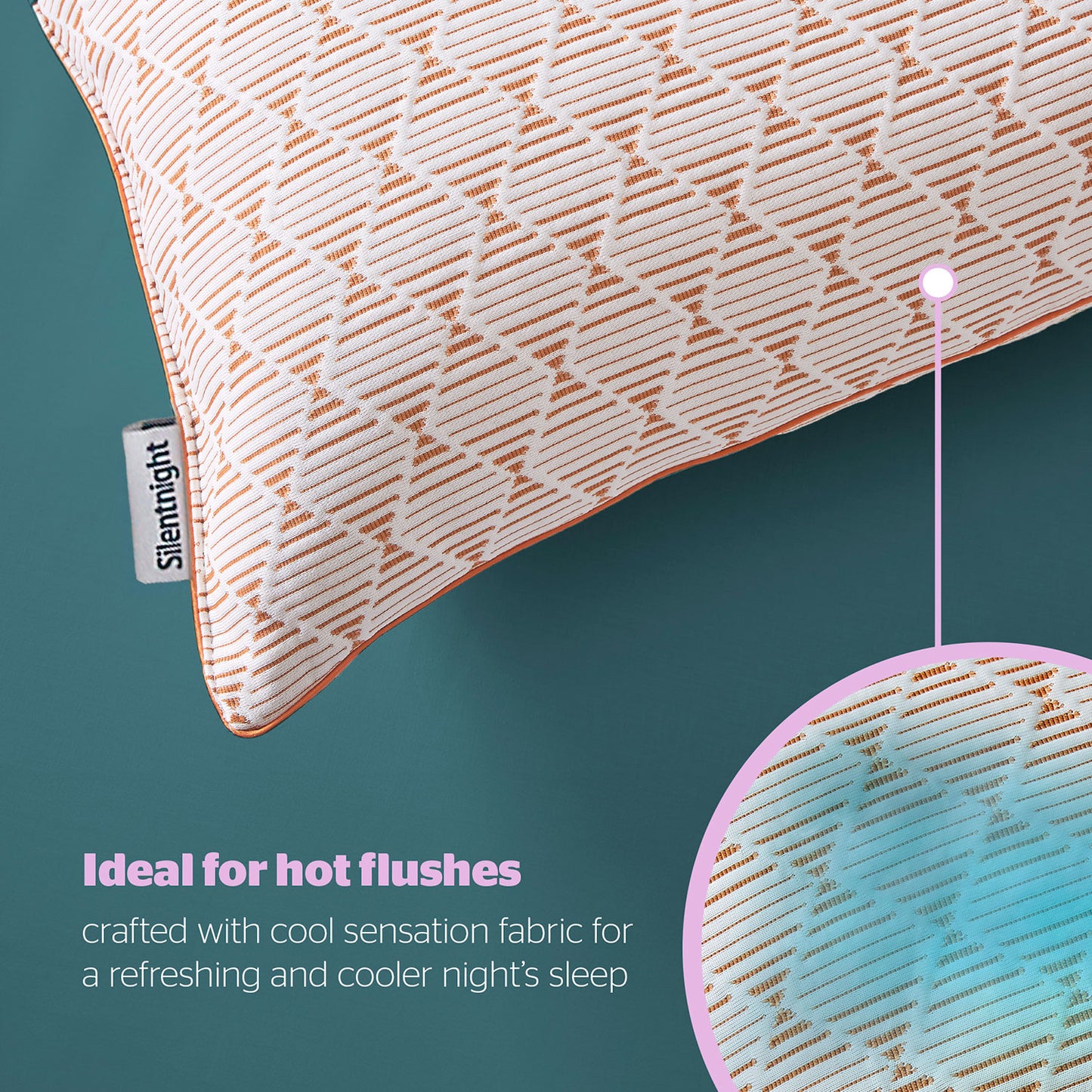 Silentnight Restore Cooling Copper Pillow