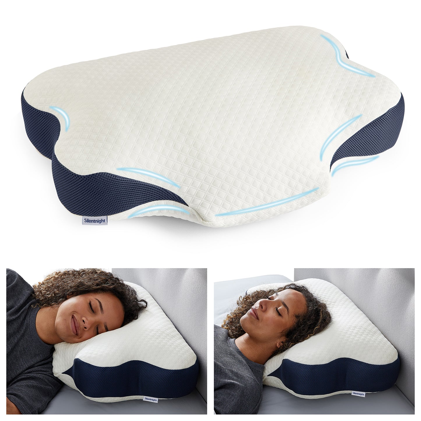 Silentnight Sleep Therapy Butterfly Pillow