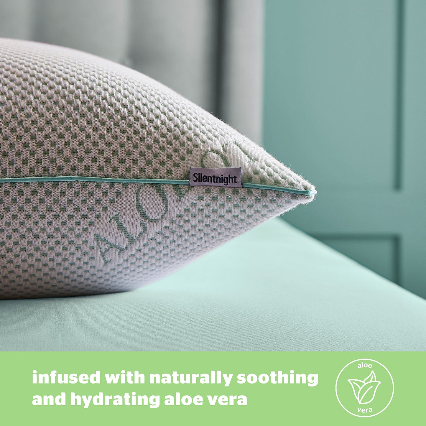 Silentnight Wellbeing Aloe Vera Anti Allergy Pillow