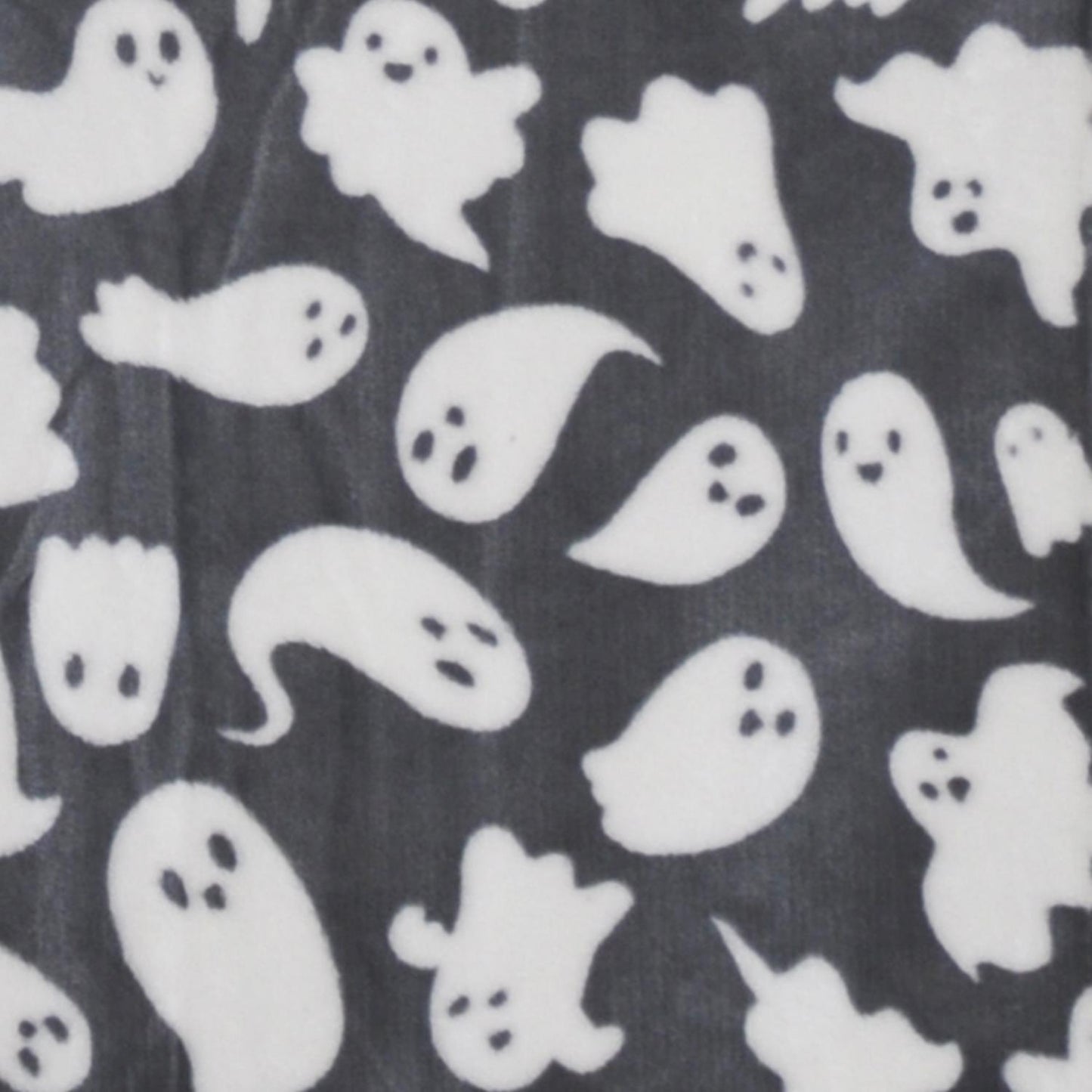 Spooky Ghosts Fleece Poncho
