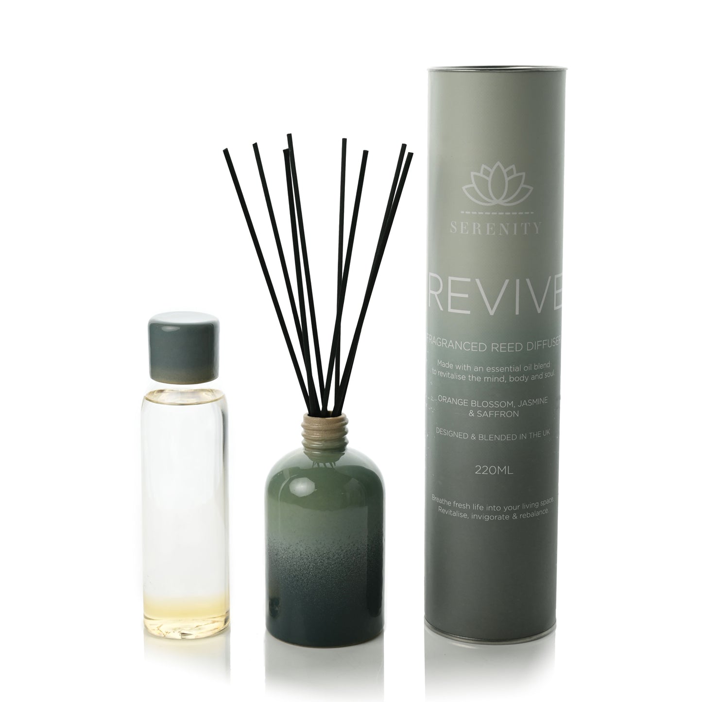 Revive Ceramic Orange Jasmine Diffuser 220ml