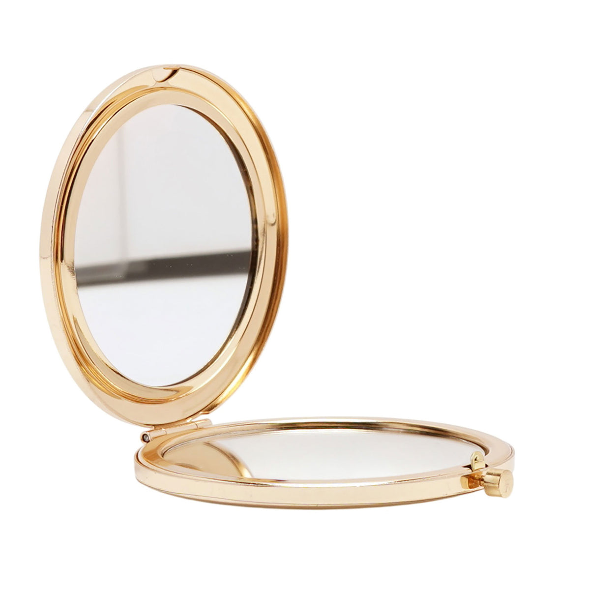 Sophia Lane Floral Compact Mirror in Blue