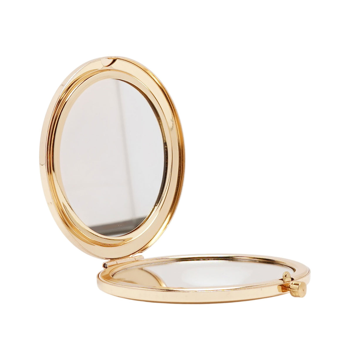 Sophia Lane Floral Compact Mirror in Cream