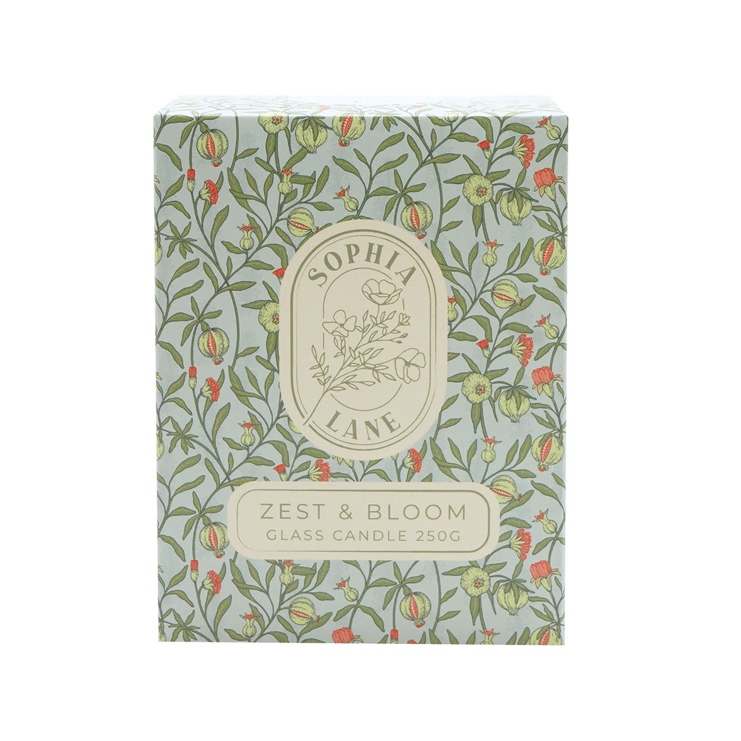 Sophia Lane Zest and Bloom Floral Candle 250g