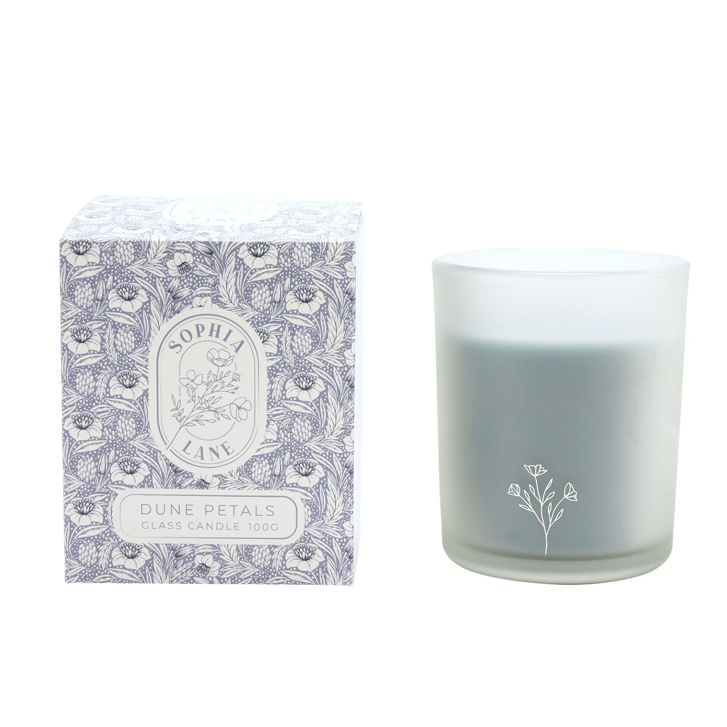 Sophia Lane Dune Petals Floral Candle 100g