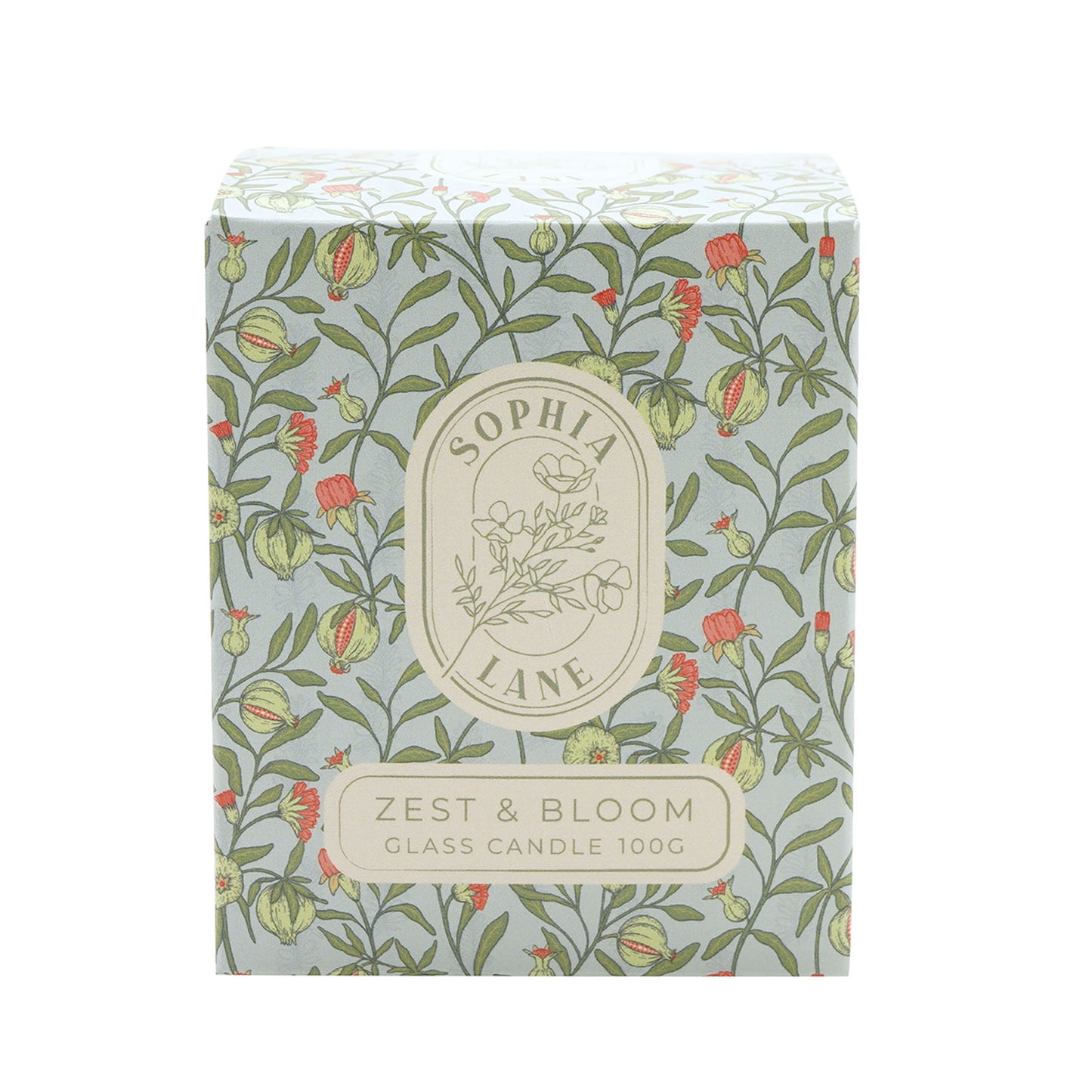 Sophia Lane Zest and Bloom Floral Candle 100g