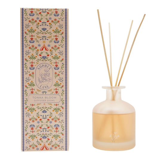 Sophia Lane Tonka Bloom Floral 200ml Diffuser