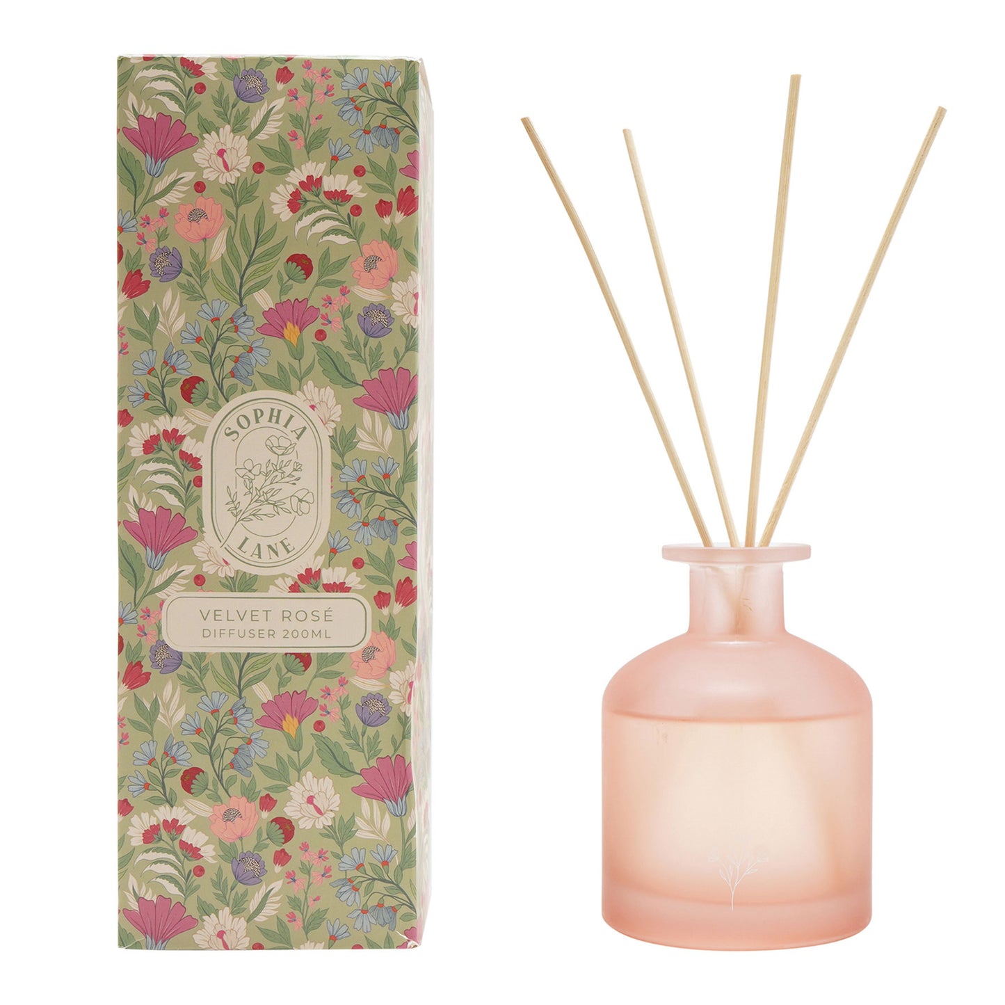 Sophia Lane Velvet Rose Floral Diffuser