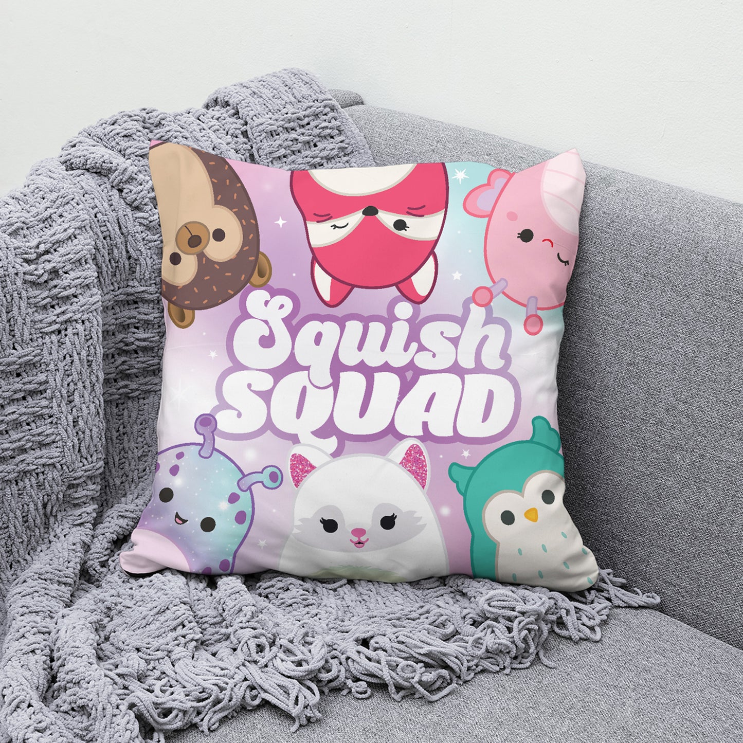 Squishmallows Bright Cushion (40cm x 40cm)