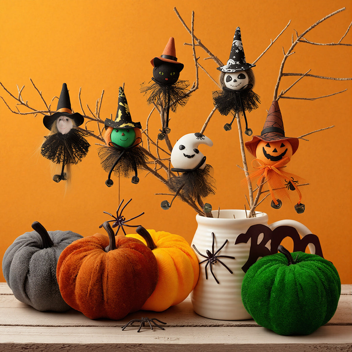Halloween Hanging Doll 6 Piece
