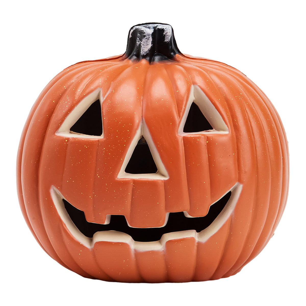 Halloween Smiley Pumpkin LED Lantern 18cm