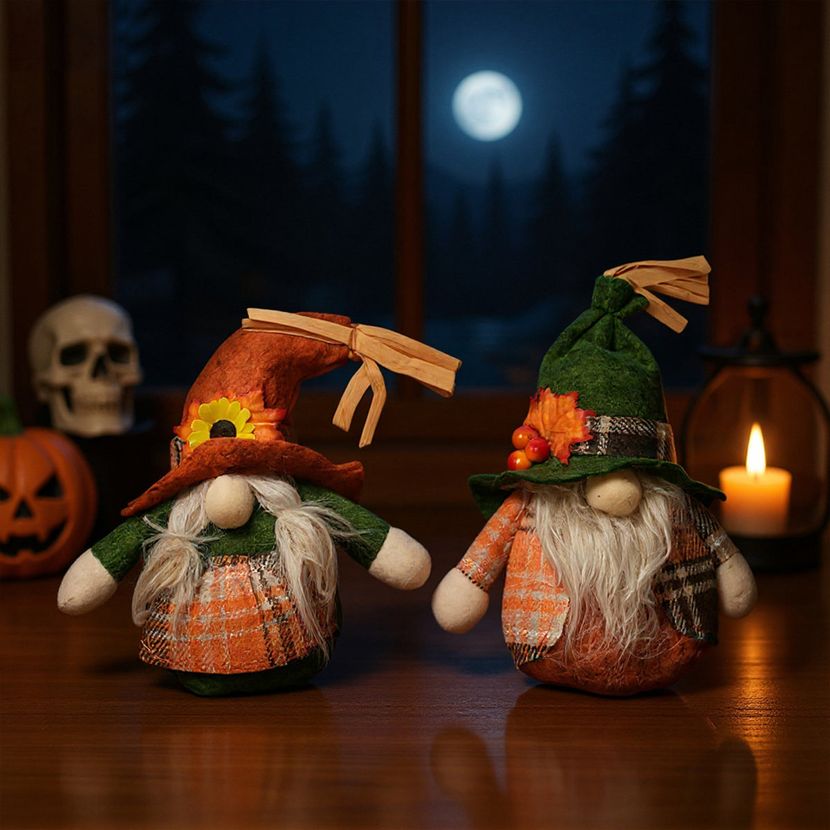 Faceless Gnome Home Ornament 2 Pack