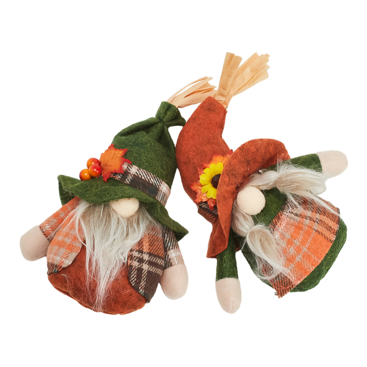 Faceless Gnome Home Ornament 2 Pack